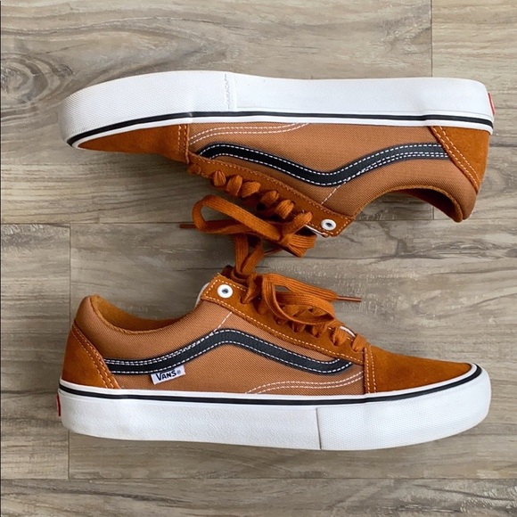 Vans | Shoes | Vans Old Skool Pro Skate Shoe Glazed Ginger Sz ... الاطفل Vans | Shoes | Vans Old Skool Pro Skate Shoe Glazed Ginger Sz ... الاطفل